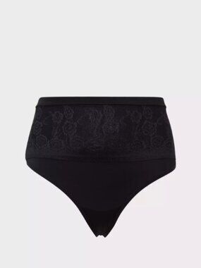 Torrid Curve NWT size 4 Microfiber High-Rise Thong 360° Smoothing Thong Panty